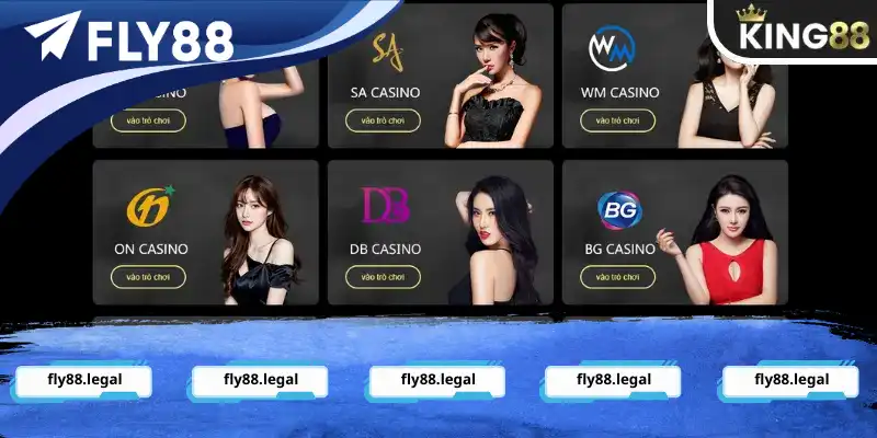 Tổng quan sảnh game Casino